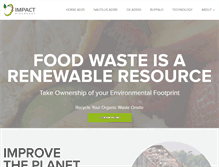 Tablet Screenshot of impactbioenergy.com